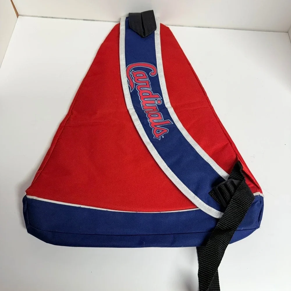 Rawlings Cardinals Kids Club Sling Backpack‎ Red Blue Polyester